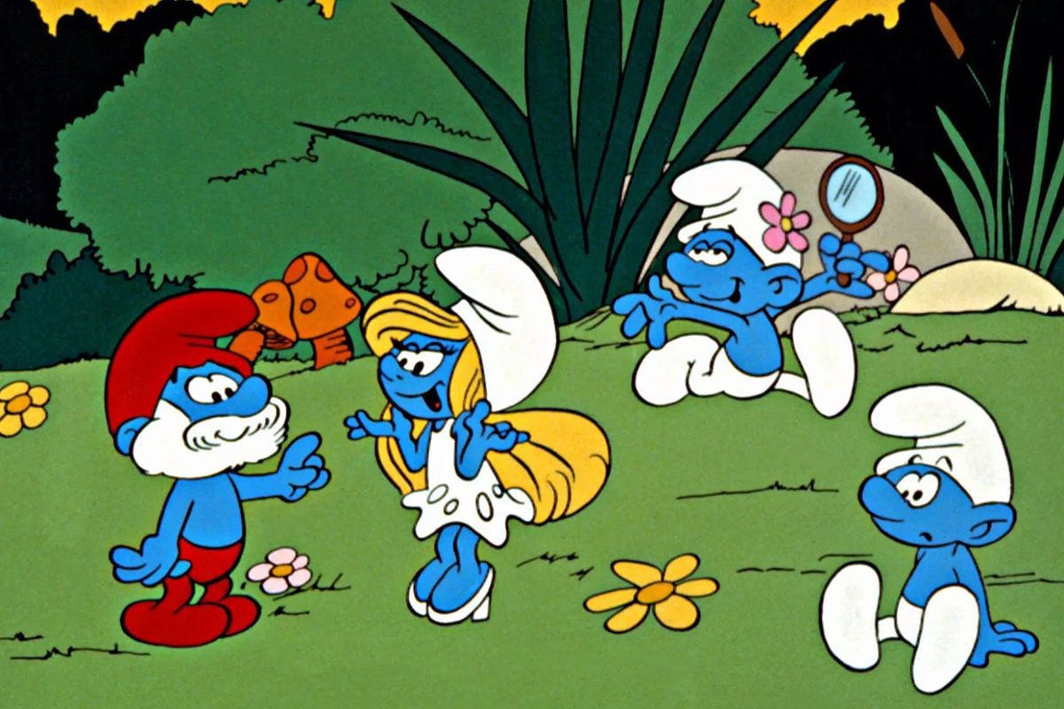 In the latest victory against right-wing extremism, police officers pull a 16 year-old girl out of chemistry class and advise her to stop posting Smurf-themed AfD-friendly content to TikTok